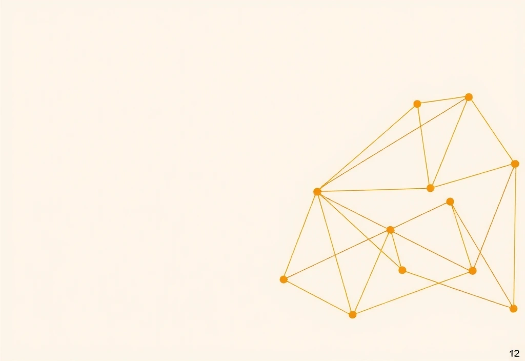 Illustration abstraite de symboles de connaissance et de définition